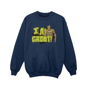Guardians Of The Galaxy Girls I Am Groot Sweatshirt / Navy Blue